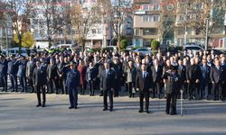 Büyük Önder Atatürk ebediyete intikalinin 87. yılında Kahramankazan'da anıldı