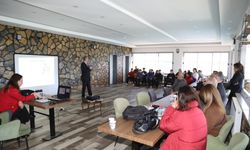 Çubuk'ta üreticilere domates yetiştiriciliği eğitimi verildi