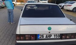 Eskişehir'de abart egzozlu otomobil kullanan sürücüye para cezası uygulandı