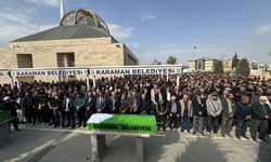 Karaman'da beşinci kattan düşmesi sonucu ölen öğretmenin cenazesi defnedildi