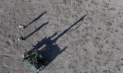 Karapınar'da 500 megavatlık yeni GES'te çalışmalar başladı