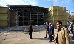 Kayseri'de fosillerin sergileneceği müzenin yapımı devam ediyor