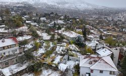 Kayseri'de kar yağışı etkili oldu