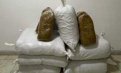 Kırşehir'de yolcu otobüsünde 230 kilogram kaçak tütün ele geçirildi
