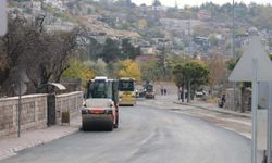 Talas Belediye Başkanı Yalçın yol yapım çalışmalarını inceledi