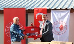 Yalıhüyük'te üreticilere hibe ekipman verildi