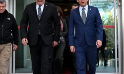 CHP Genel Başkanı Özel, Uyuşmazlık Mahkemesi Başkanı Güleç'i ziyaret etti