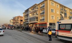 Çubuk'ta apartman dairesinde çıkan söndürüldü