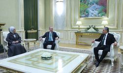 Cumhurbaşkanı Erdoğan Türkmenistan'a geldi