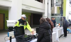 Eskişehir'de jandarma üniversite yerleşkesinde bilgilendirme yaptı