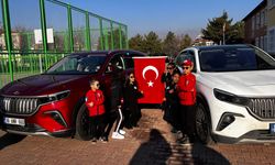 İncesu'da öğrencilere Türkiye'nin yerli otomobili Togg tanıtıldı
