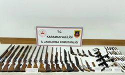 Karaman'da silah kaçakçılığı operasyonunda bir kişi yakalandı