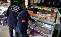 Kayseri'de zabıta ekipleri işletmeleri denetledi