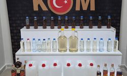 Kırşehir'de kaçak alkol ele geçirildi