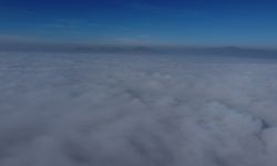 Konya-Ankara kara yolunda sis etkili oldu