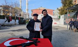 Konya'da engellinin askerlik heyecanı