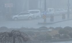 Kulu ilçesinde sis etkili oldu