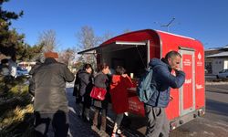 Kütahya Vakıflar Bölge Müdürlüğünden Eskişehir'de çorba ikramı