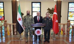 Milli Savunma Bakanı Güler, Suriye Genelkurmay Başkanı Tümgeneral Nasan'ı kabul etti