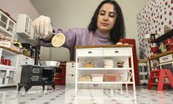 Minyatür mutfakta Türk ve dünya tatları 'tek lokmalık' sunuma dönüşüyor