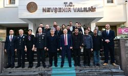 Nevşehir Valisi Fidan basın mensuplarının yeni yılını kutladı