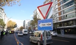 Niğde'de araç trafiğini azaltmak için başlatılan tek yön projesi çalışmaları bitti
