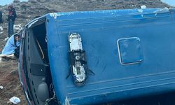 Sivas'ta devrilen cezaevi aracındaki 9 kişi yaralandı