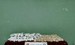 Van hududunda 77 kilo 805 gram uyuşturucu ele geçirildi