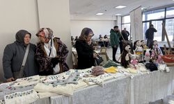 Yozgat'ta ADEM kursiyerlerinin ürünleri sergilendi