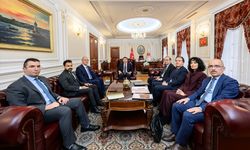 Adalet Bakanı Tunç, Mısır'ın Ankara Büyükelçisi el Sheikh'le bir araya geldi