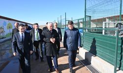 Aksaray Valisi Murat Duru ve Belediye Başkanı Evren Dinçer, projeleri inceledi