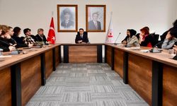 Avrupalı gençler Sorgun Kaymakam Canpolat'ı ziyaret etti