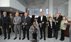 Çubuk'ta 'Posta Sanatı Sergisi' açıldı