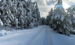 Eğriova Yaylası beyaza büründü