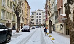Eskişehir'de kar yağışı etkili oldu