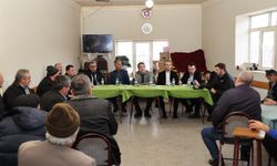Kapadokya Alan Başkanı Aslanbay, köyde vatandaşlarla bir araya geldi