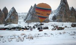 Kapadokya'da balon turu sis ve rüzgar nedeniyle gerçekleştirilemedi