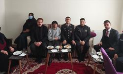 Kaymakam İnce'den şehit Satılmış Boybaş'ın ailesine ziyaret