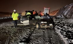 Kayseri'de buzlanma kazalara neden oldu