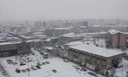 Kayseri'de kar etkili oluyor