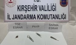 Kırşehir'de uyuşturucu operasyonunda 4 zanlı yakalandı