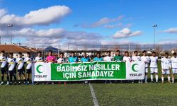 Konya'da amatör spor kulüplerinden Yeşilay'a destek