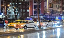 Konya'da sağanak etkili oluyor