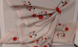 Nallıhan'da iğne oyaları sergisi açıldı