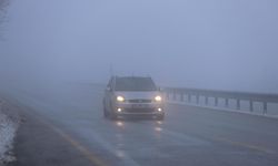 Sertavul Geçidi'nde sis etkili oluyor