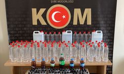 Sivas'ta 88,5 litre kaçak etil alkol ele geçirildi