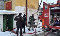 Sivas'ta müstakil evde çıkan yangın söndürüldü