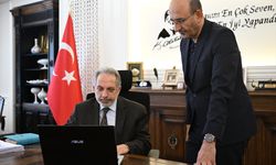 Talas Belediye Başkanı Yalçın, AA'nın 'Yılın Kareleri' oylamasına katıldı