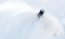 Yıldız Dağı hafta sonu kayakseverlerle doldu