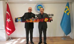 Başkan Ataç Recep Şen ile bir araya geldi